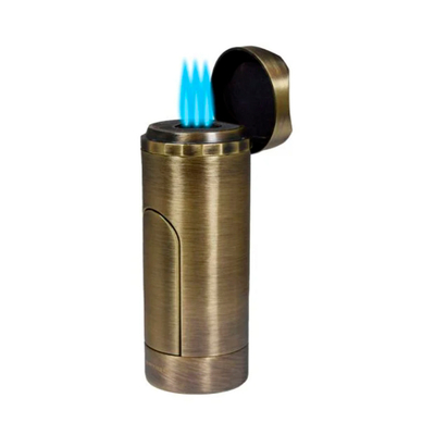 Зажигалка настольная Vertigo King Brass KING-BR вид 1
