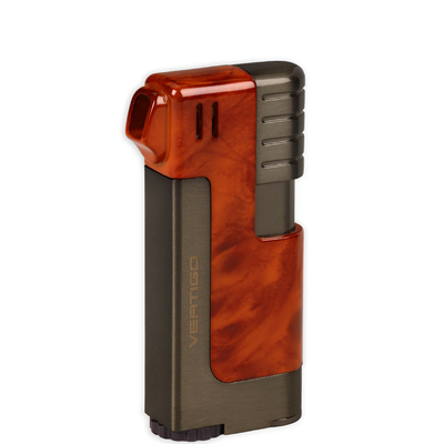 Зажигалка трубочная Vertigo Governor Burlwood & Gunmetal вид 1