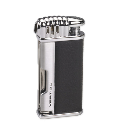 Зажигалка трубочная Vertigo Puffer Pipe Black & Chrome вид 1
