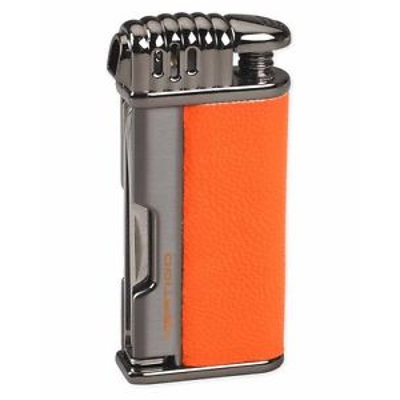 Зажигалка трубочная Vertigo Puffer Pipe Brown & Chrome вид 1