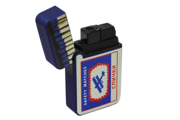 Зажигалка Zenga ZL-8 Спички советские (в ассортименте) вид 2
