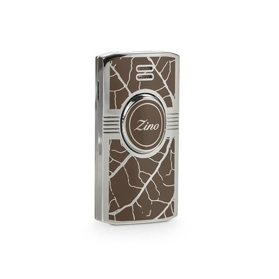 Зажигалка Zino Graphic Leaf Jet Flame Brown & Grey 106578 вид 1