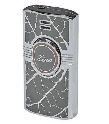 Зажигалка Zino Leaf Jet Flame Grey/Brown вид 1