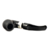 Курительная трубка Peterson De Luxe System Ebony 12.5 P_Lip, без фильтра вид 6