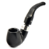 Курительная трубка Peterson De Luxe System Ebony 20s P-Lip, без фильтра вид 5