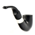 Курительная трубка Peterson De Luxe System Ebony 8s P-Lip, 9 мм вид 6