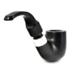 Курительная трубка Peterson De Luxe System Ebony 8s P-Lip, без фильтра вид 4