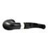 Курительная трубка Peterson De Luxe System Ebony 8s P-Lip, без фильтра вид 6