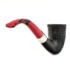 Курительная трубка Peterson Dracula SandBlast 128, без фильтра вид 4