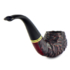 Курительная трубка Peterson Emerald Rustic 03 P-Lip, 9 мм вид 5