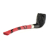 Курительная трубка Peterson Halloween 2024 Dracula SandBlast Bent Billiard, без фильтра вид 4