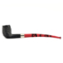 Курительная трубка Peterson Halloween 2024 Dracula SandBlast Bent Billiard, без фильтра вид 1