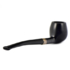 Курительная трубка Peterson Junior Ebony - Canted Apple Silver Mounted, без фильтра вид 6
