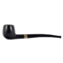 Курительная трубка Peterson Junior Ebony - Canted Apple Silver Mounted, без фильтра вид 1