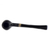 Курительная трубка Peterson Junior Ebony - Canted Apple Silver Mounted, без фильтра вид 3