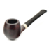 Курительная трубка Peterson Junior Heritage - Silver Mounted Canted Apple, без фильтра вид 2