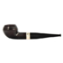 Курительная трубка Peterson Junior Heritage - Silver Mounted Straight Buldog, без фильтра вид 1