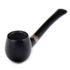Курительная трубка Peterson Junior - Rustic  Silver Mounted Canted Apple, без фильтра вид 3