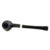 Курительная трубка Peterson Junior SandBlast - Silver Mounted Acorn, без фильтра вид 3