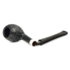 Курительная трубка Peterson Junior SandBlast - Silver Mounted Acorn, без фильтра вид 6