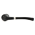 Курительная трубка Peterson Junior SandBlast - Silver Mounted Bent Billard, без фильтра вид 4