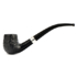 Курительная трубка Peterson Junior SandBlast - Silver Mounted Bent Billard, без фильтра вид 1