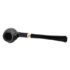 Курительная трубка Peterson Junior SandBlast - Silver Mounted Canted Apple, без фильтра вид 3