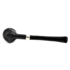 Курительная трубка Peterson Junior SandBlast - Silver Mounted Straight Apple, без фильтра вид 5