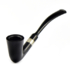 Курительная трубка Peterson Speciality Pipes - Calabash - Ebony Silver Mounted, без фильтра вид 6