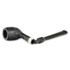 Курительная трубка Peterson Speciality Pipes - Belgique - SandBlast Nickel Mounted, без фильтра вид 4