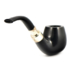 Курительная трубка Peterson Spigot - Ebony 68, без фильтра вид 3
