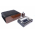 Набор сигарных аксессуаров Gentili SET-SV75-Croco-Black вид 1