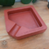 Пепельница MONAD - Red Concrete Ashtray (Красная) вид 3