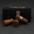 Подарочный набор сигар Pelo de Oro Bulldog в в кожаной коробке 3 шт. вид 9