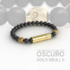 Пробойник-браслет Oscuro Gold Skull II Elastic арт. BP2028003 вид 2