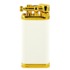 Зажигалка трубочная Im Corona - 64-5110 - Old Boy White Goldplated вид 1